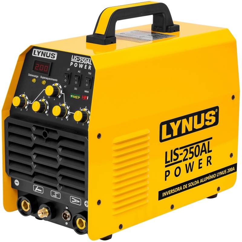 Inversora De Solda Tig Ac/dc 200a Lis-250al - Lynus 