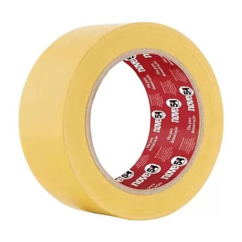 Fita DemarcaÇao Adesiva 48mm X 30m Amarela - 954