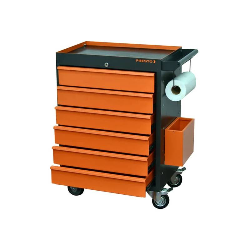 Carro Para Ferramentas Profissional 5 Gavetas - Presto