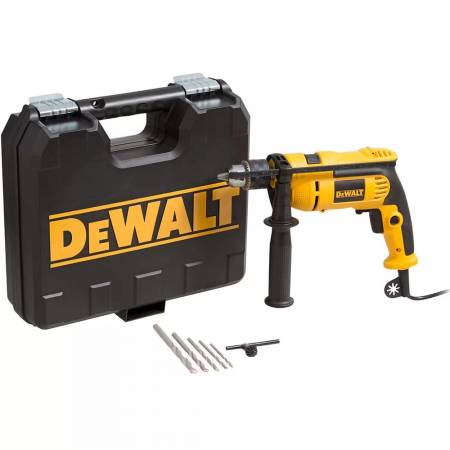 Furadeira Impacto 1/2´´ 710w 220v + 5 Brocas - Dewalt