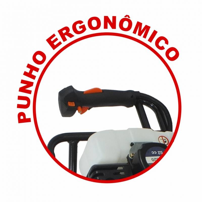 Perfurador De Solo Gasolina 52cc C/broca 80x20cm Vps520 - Vulcan