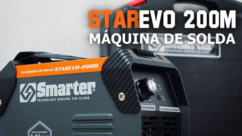 Inversora Solda Starevo - 200m 180a Bivolt - Smarter