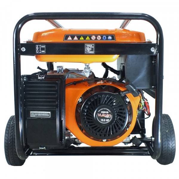 Gerador Gasolina 4t 420cc 15hp 6.5kva 6500watts C/bateria Bivolt Vge8100 - Vulcan