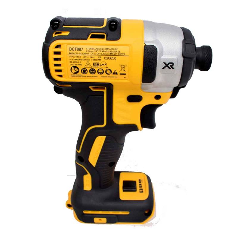 Parafusadeira De Impacto 1/4¨ Max Brushless - Dewalt